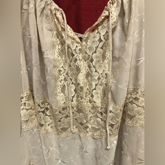 Fair/cottage core majestic laced blouse - Picture 5 of 7